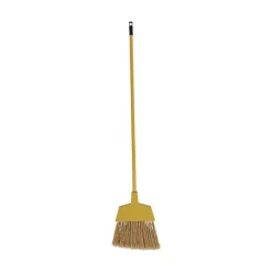 Boardwalk 53 in. Handle Poly Bristle Angler Broom - Yellow (1-Dozen)