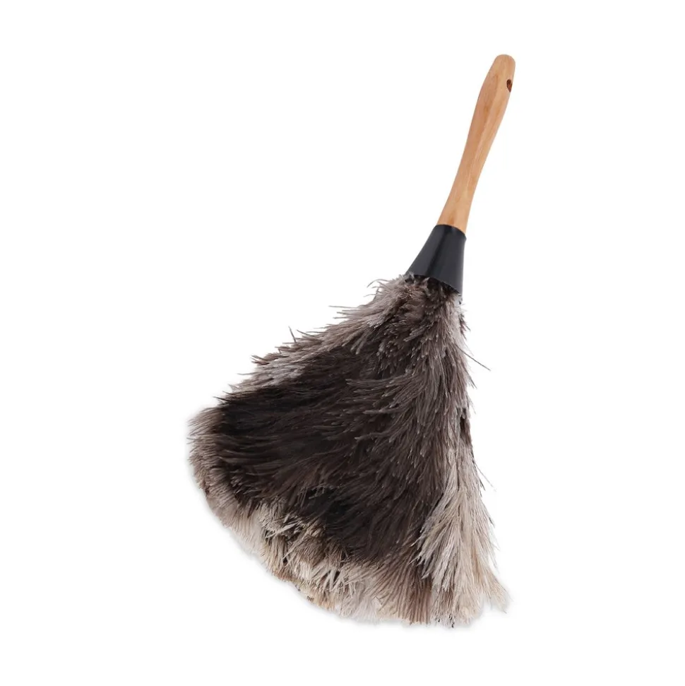 Boardwalk 7 in. Handle Professional Ostrich Feather Duster