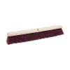Boardwalk 3.25 in. Maroon Stiff Polypropylene Bristles 24 in. Brush Floor Brush Head