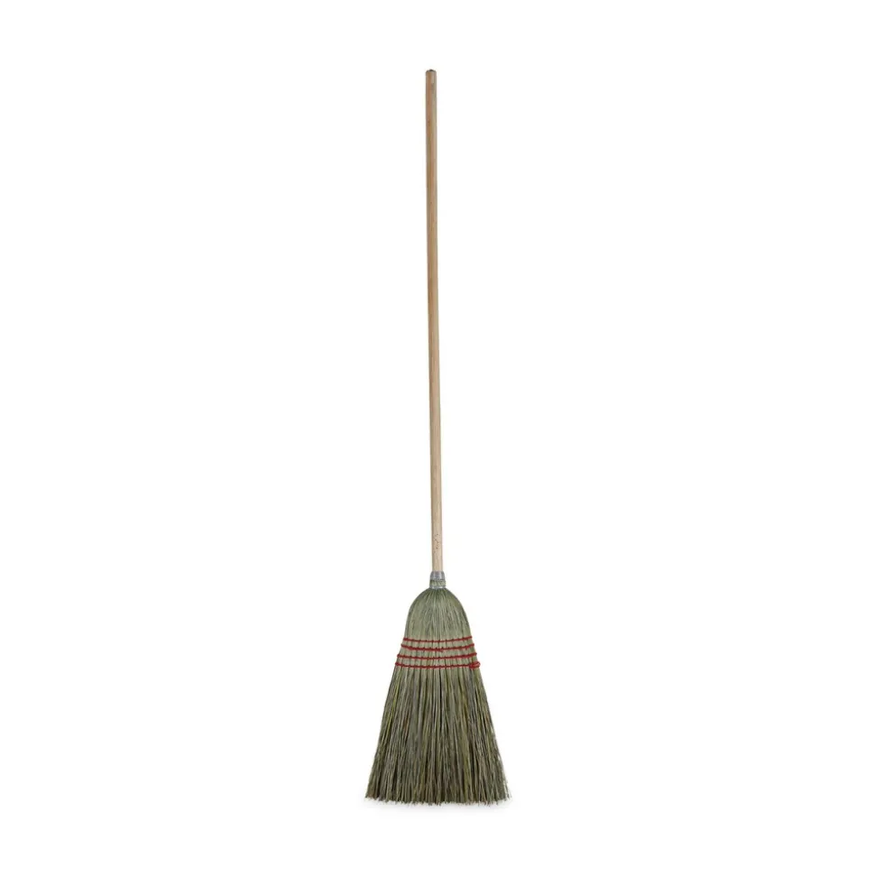 Boardwalk 55 in. Mixed Fiber Bristles Maid Broom - Natural