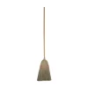 Boardwalk 55 in. Overall Length Parlor Broom with Corn Fiber Bristles - Natural
