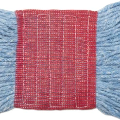 Boardwalk 5 in. Super Loop Cotton/Synthetic Fiber Wet Mop Head - Large, Blue