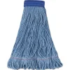 Boardwalk 5 in. Super Loop Cotton/Synthetic Fiber Wet Mop Head - X-Large, Blue (12/Carton)