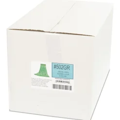 Boardwalk 5 in. Super Loop Cotton/Synthetic Fiber Wet Mop Head - Medium, Green (12/Carton)