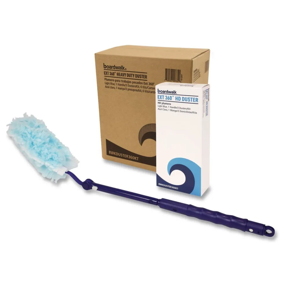 Boardwalk 18 in. to 36 in. Extension 360 HD Duster Kit (6/Carton)