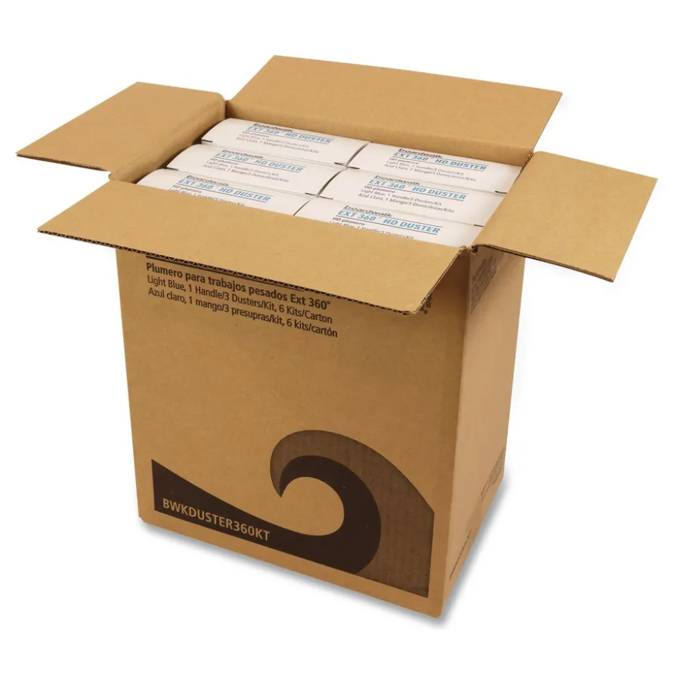 Boardwalk 18 in. to 36 in. Extension 360 HD Duster Kit (6/Carton)