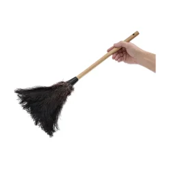 Boardwalk 10 in. Wood Handle Professional Ostrich Feather Duster