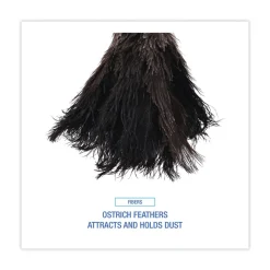 Boardwalk 10 in. Wood Handle Professional Ostrich Feather Duster