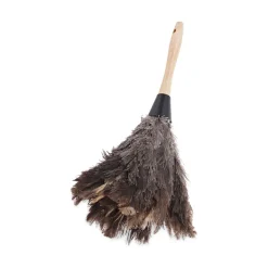 Boardwalk 6 in. Wood Handle Professional Ostrich Feather Duster
