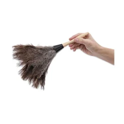 Boardwalk 6 in. Wood Handle Professional Ostrich Feather Duster