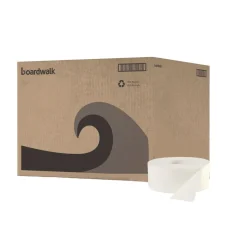 Boardwalk 3.5 in. x 1000 ft. JRT Septic Safe 2-Ply Bath Tissue - Jumbo, White (12/Carton)