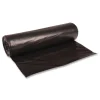 Boardwalk 43 in. x 47 in. 56 gal. 1.6 mil Recycled Low-Density Polyethylene Can Liners - Black (100/Carton)
