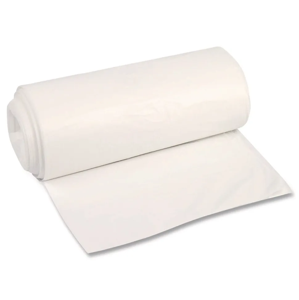 Boardwalk 40 in. x 48 in. 45 gal. 22 mic High-Density Can Liners - Natural (150/Carton)