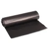 Boardwalk 33 in. x 39 in. 33 gal. 1.2 mil Recycled Low-Density Polyethylene Can Liners - Black (100/Carton)