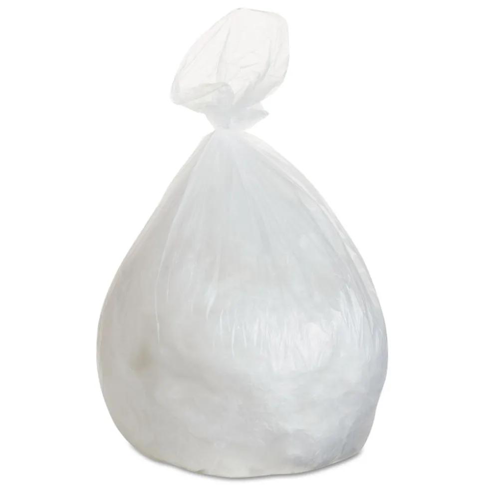 Boardwalk 43 in. x 46 in. 56 gal. 13 mic High Density Can Liners - Natural (200/Carton)