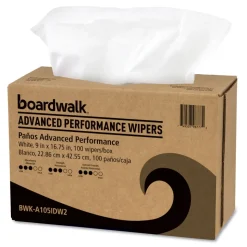 Boardwalk 9 in. x 16.75 in. Advanced Performance Wipers - White (1000/Carton)