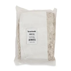 Boardwalk 24 in. x 3 in. Cotton Dust Mop Head - White