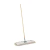 Boardwalk 24 in. x 5 in. Cotton Head 60 in. Wood Handle Cotton Dry Mopping Kit - Natural (1-Kit)