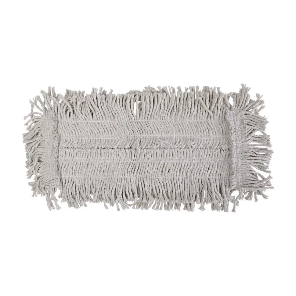 Boardwalk 18 in. x 5 in. Disposable Cotton Dust Mop Head