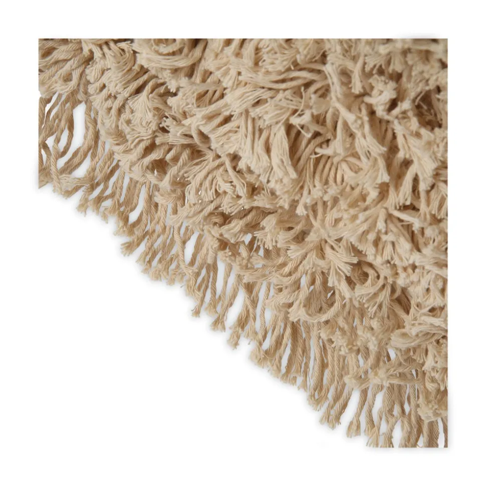 Boardwalk 24 in. x 5 in. Industrial Hygrade Cotton Dust Mop Head - White