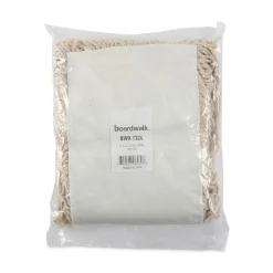 Boardwalk 24 in. x 5 in. Industrial Hygrade Cotton Dust Mop Head - White