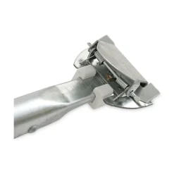 Boardwalk 1 in. x 60 in. Lacquered Wood Swivel Head Clip-On Dust Mop Handle - Natural