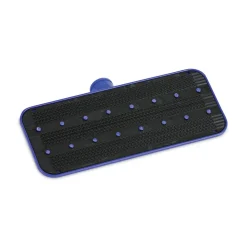 Boardwalk 4 in. x 9 in. Plastic Swivel Pad Holder - Blue