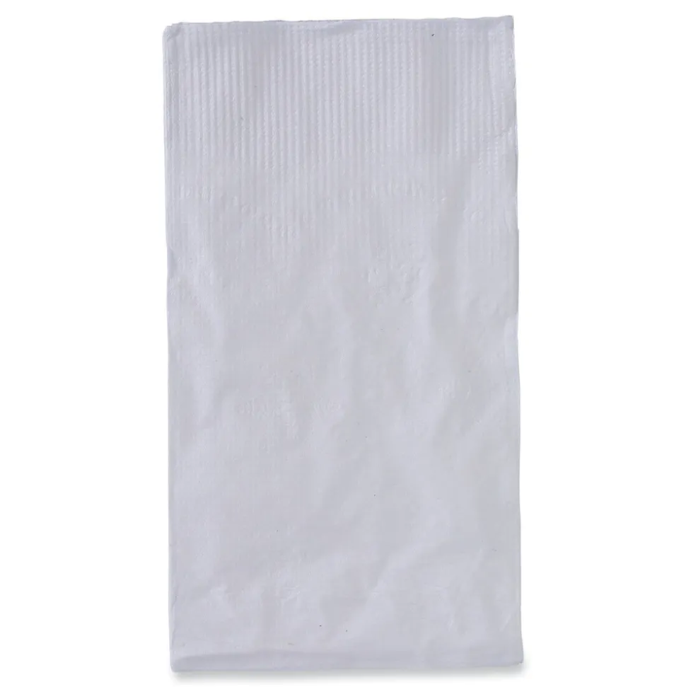 Boardwalk 17 in. x 15 in. 2-Ply Dinner Napkin - White (3000/Carton)