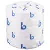 Boardwalk 4.5 in. x 4.5 in. 2-Ply Septic Safe Toilet Tissue - White (96/Carton)