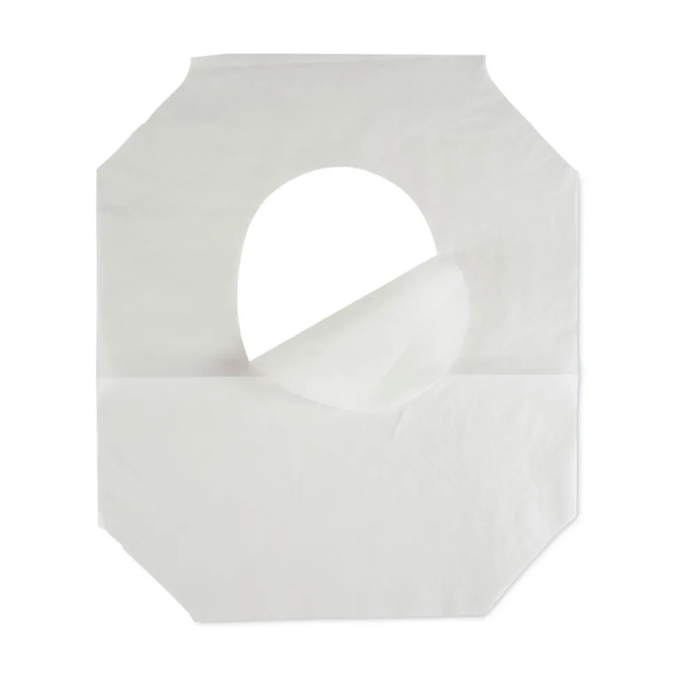 Boardwalk 14.17 in. x 16.73 in. Premium Half-Fold Toilet Seat Covers - White (250/Sleeve, 4 Sleeves/Carton)