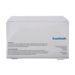 Boardwalk 14.17 in. x 16.73 in. Premium Half-Fold Toilet Seat Covers - White (250/Sleeve, 4 Sleeves/Carton)