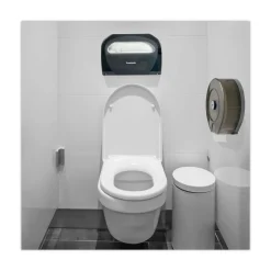 Boardwalk 14.17 in. x 16.73 in. Premium Half-Fold Toilet Seat Covers - White (250/Sleeve, 4 Sleeves/Carton)
