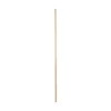 Boardwalk 0.94 in. x 60 in. Threaded End Lacquered Wood Broom Handle - Natural