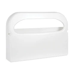 Boardwalk 16 in. x 3 in. x 11.5 in. Toilet Seat Cover Dispenser - White (2/Box)