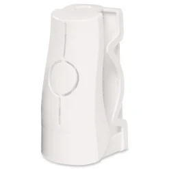 Boardwalk 2.62 in. x 2.75 in. x 5.5 in. Solid Air Freshener Dispenser - White