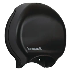 Boardwalk 11 in. x 6.25 in. x 12.25 in. Single Jumbo Toilet Tissue Dispenser - Black