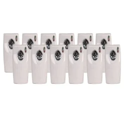 Boardwalk 9.5 in. x 3.5 in. x 3.75 in. Metered Air Freshener Dispenser - White (12/Carton)