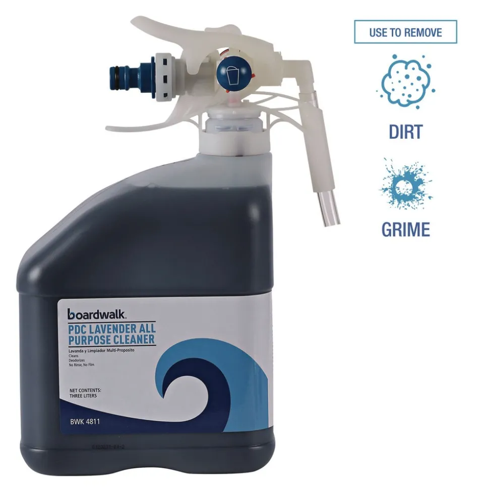 Boardwalk 3 L Bottle PDC All Purpose Cleaner - Lavender Scent (2/Carton)