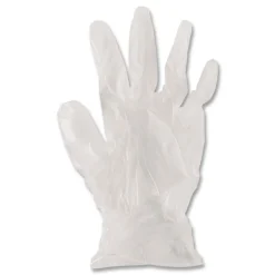 Boardwalk 2.6 mil 9.5 in. Long Powder-Free General Purpose Vinyl Gloves - Extra Large, Clear (100/Box, 10 Boxes/Carton)