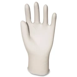 Boardwalk 4.4 mil 9.5 in. Long Powder-Free General-Purpose Latex Gloves - Extra Large, Natural (100/Box, 10 Boxes/Carton)