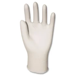 Boardwalk 4 mil 9.5 in. Long Powder-Free Synthetic Vinyl Gloves - Extra Large, Cream (100/Box, 10 Boxes/Carton)