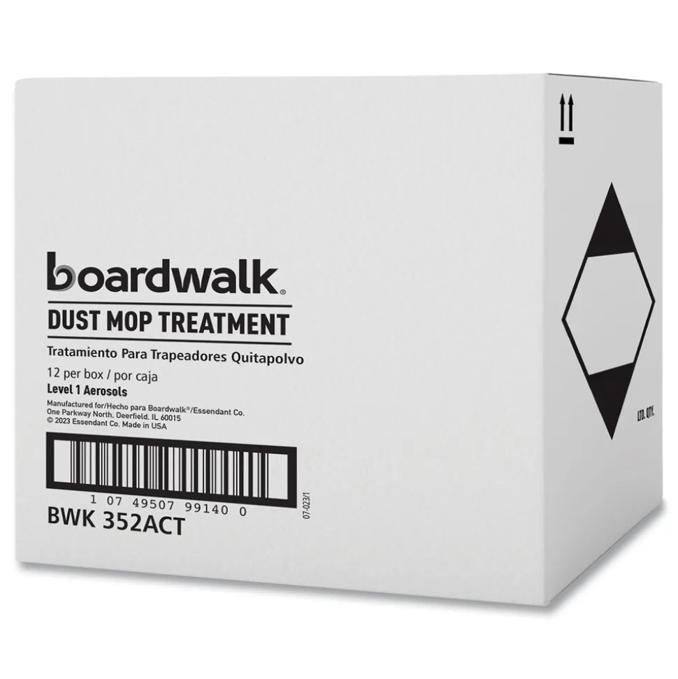 Boardwalk 17 oz. Aerosol Spray Dust Mop Treatment - Pine Scent (12/Carton)