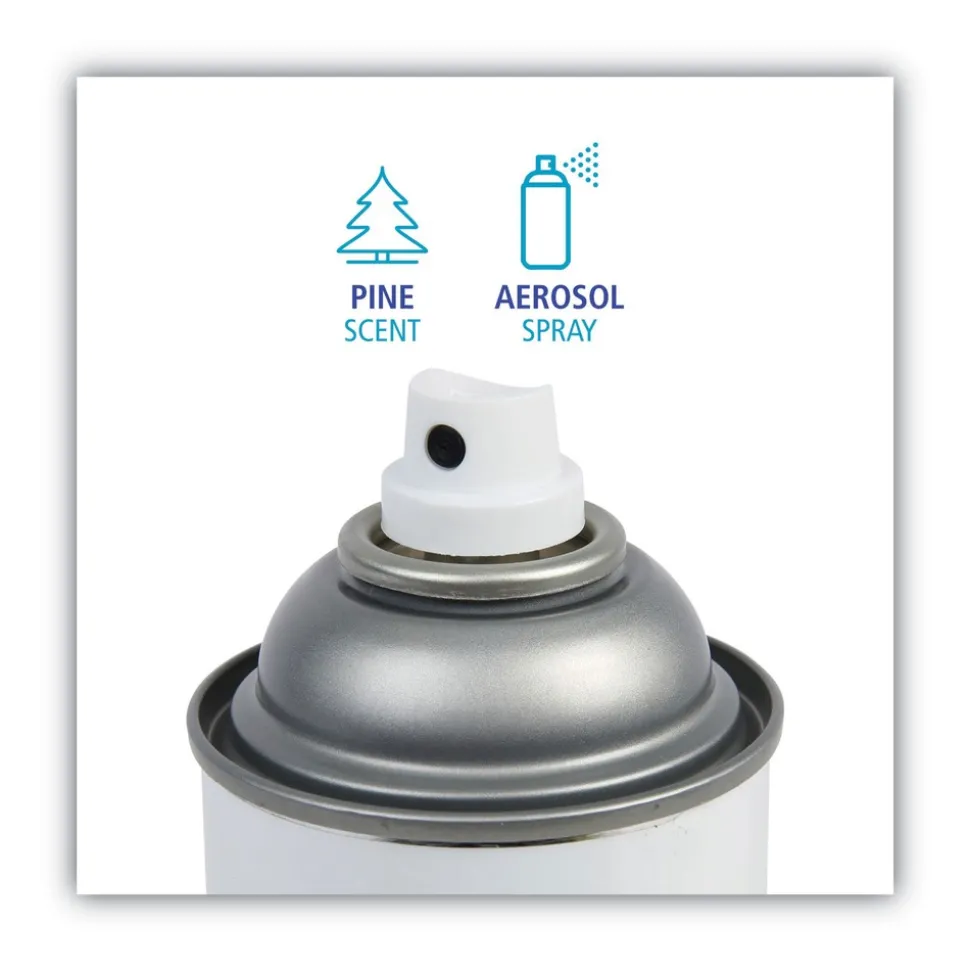 Boardwalk 17 oz. Aerosol Spray Dust Mop Treatment - Pine Scent (12/Carton)