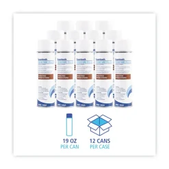 Boardwalk 19 oz. Aerosol Spray Furniture Polish - Lemon Scent (12/Carton)