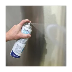 Boardwalk 18 oz. Aerosol Spray Water-in-Oil Based Stainless Steel Cleaner and Polish - Lemon Scent (12/Carton)