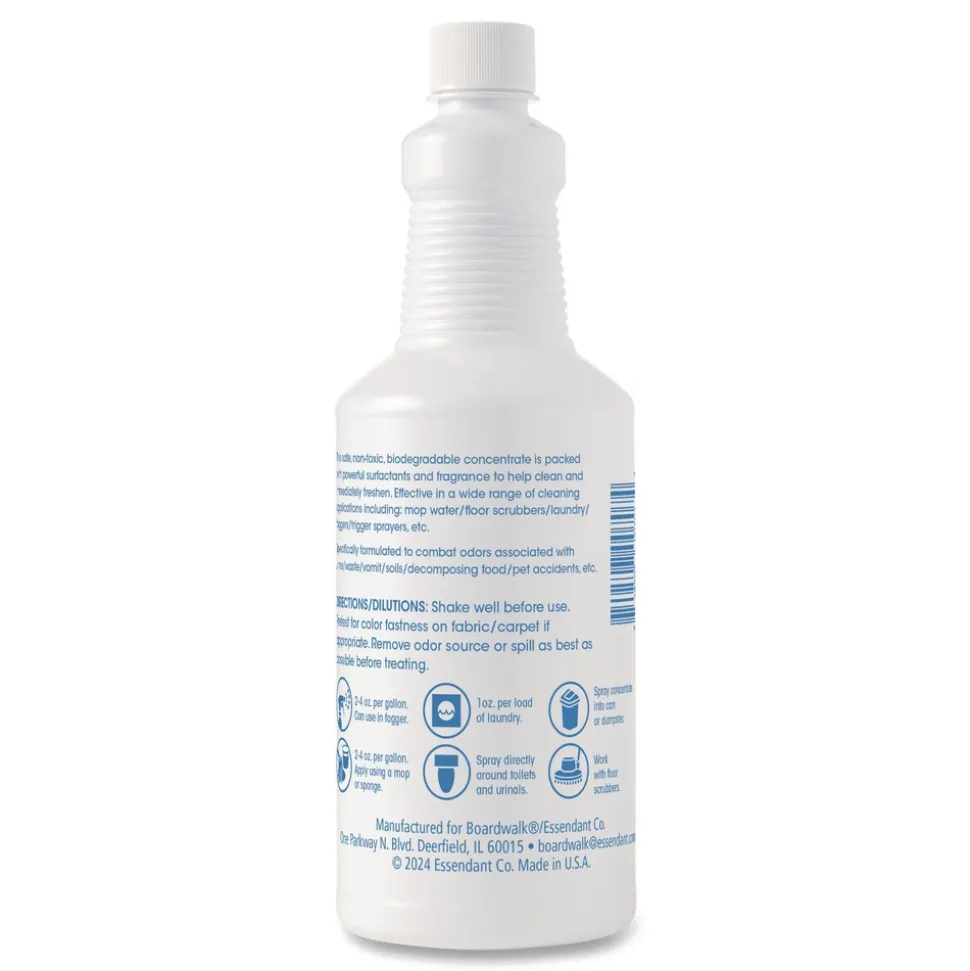 Boardwalk 32 oz. Bottle Liquid Deodorizer - Green Apple (12/Carton)