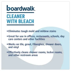 Boardwalk 32 oz Cleaner with Bleach - Apple Scent (12/Carton)