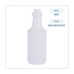 Boardwalk 16 oz. Handi-Hold Spray Bottle - Clear (24/Carton)