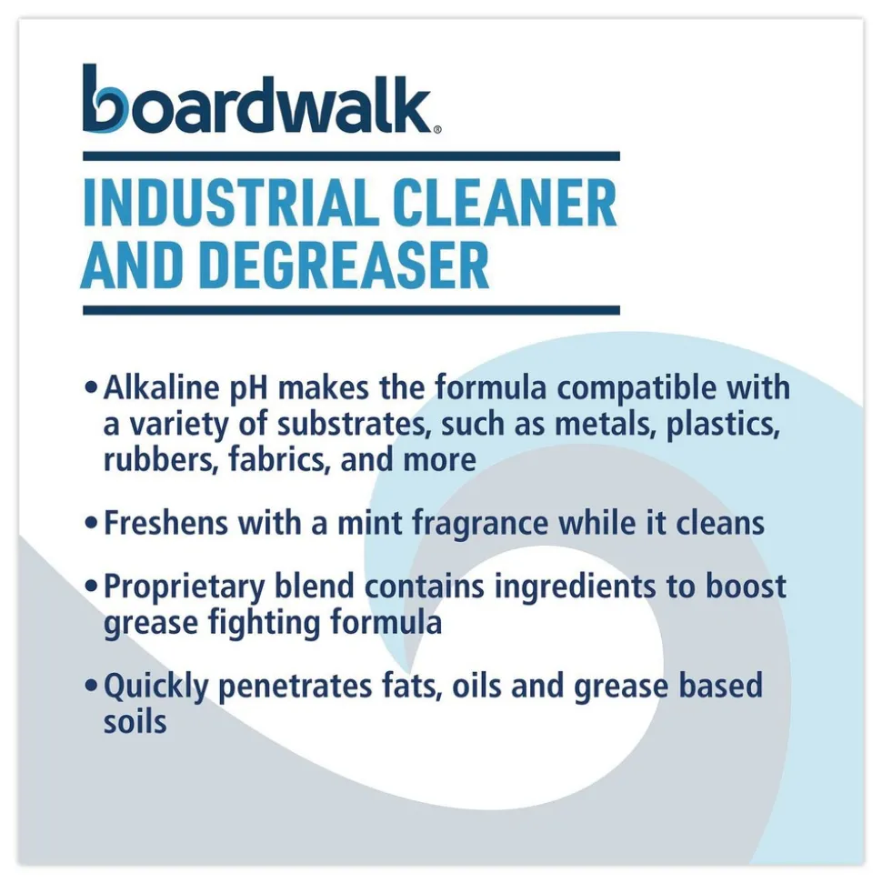 Boardwalk 32 oz Industrial Cleaner and Degreaser - Spearmint Scent (12/Carton)
