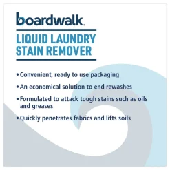 Boardwalk 32 oz Liquid Laundry Stain Remover - Fresh and Clean Scent (6/Carton)